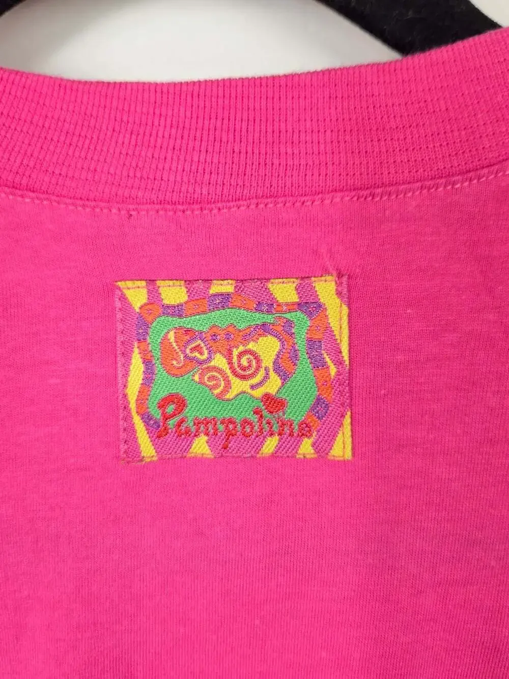 Vintage 90s Pampolina Girls Colorblock T Shirt Leggings Set Germany 92 Size 2/3T